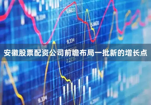 安徽股票配资公司前瞻布局一批新的增长点